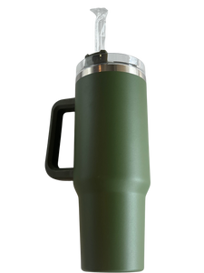 Army green tumbler