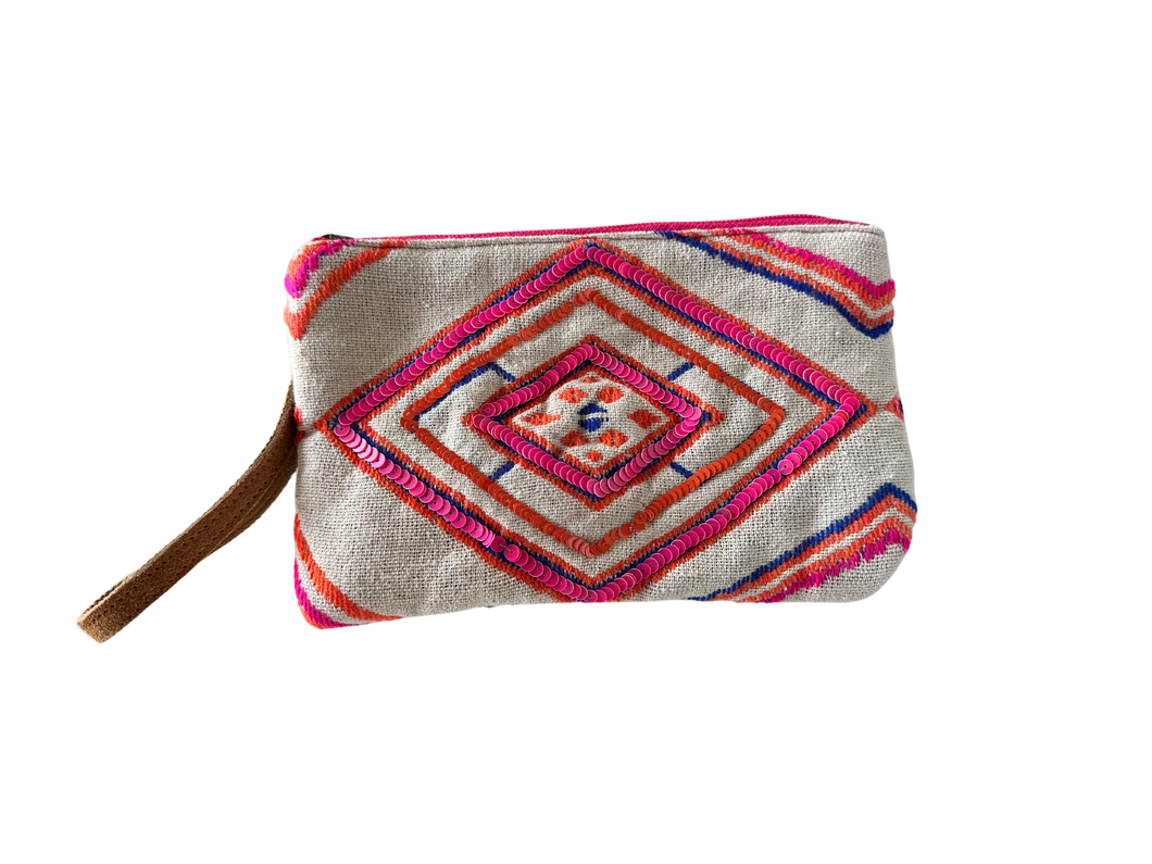 Aztec wristlet