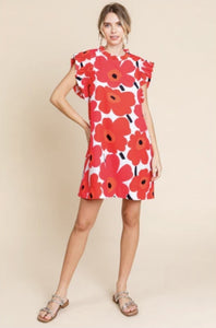 JODIFL Red Poppy Dress