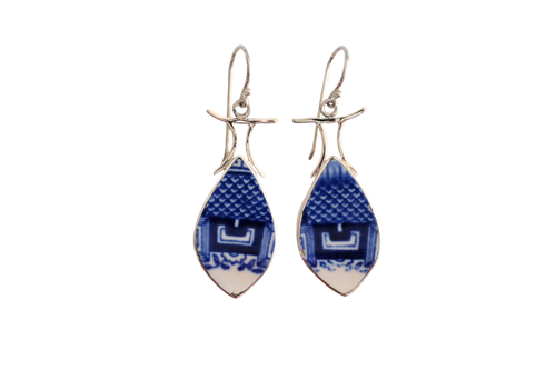 Blue Willow Earrings