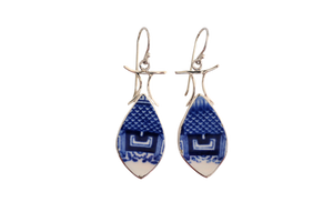 Blue Willow Earrings