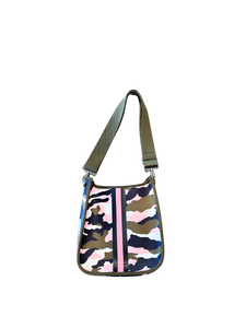 Camo stripe neoprene bag