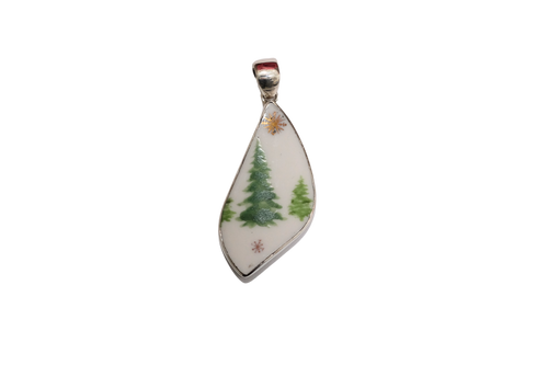 Curved Trees Pendant