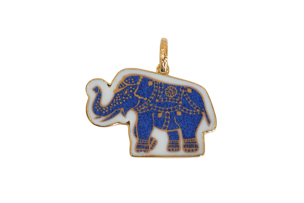 Cut Out Elephant Pendant