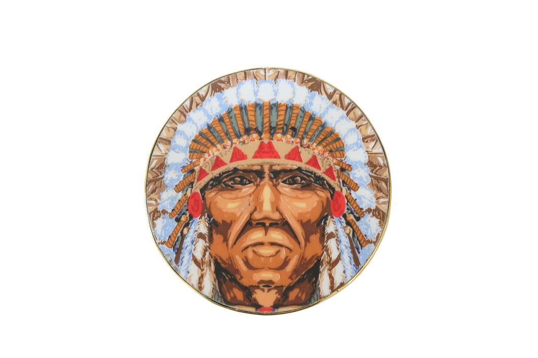 Face of Chief Belt Buckle