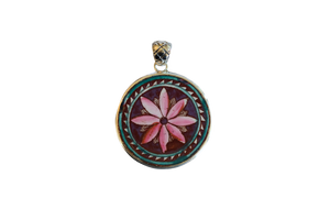 Floral Medallion Pendant