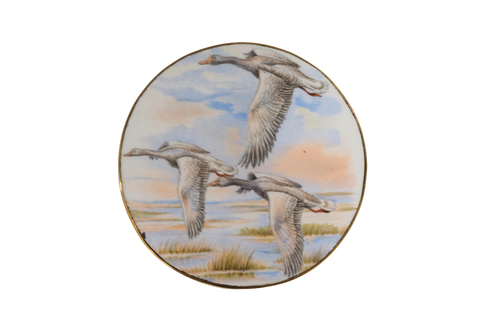 Flying Over the Marsh Belt Buckle