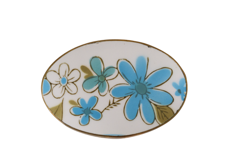 Four Flowers Belt Buckle