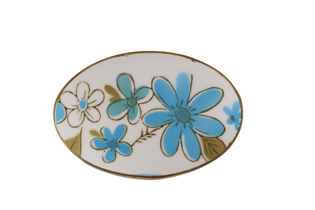 Four Flowers Belt Buckle