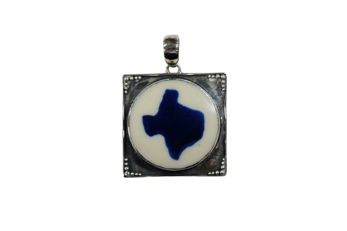 Framed Texas pendant