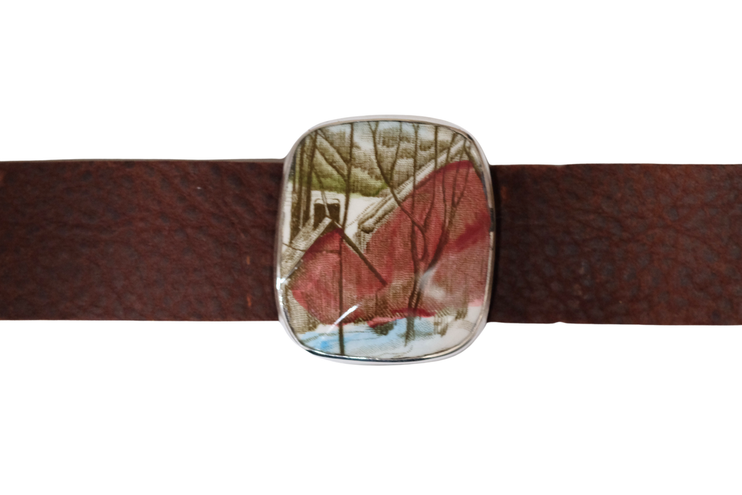 Friendly Village Leather Bracelet