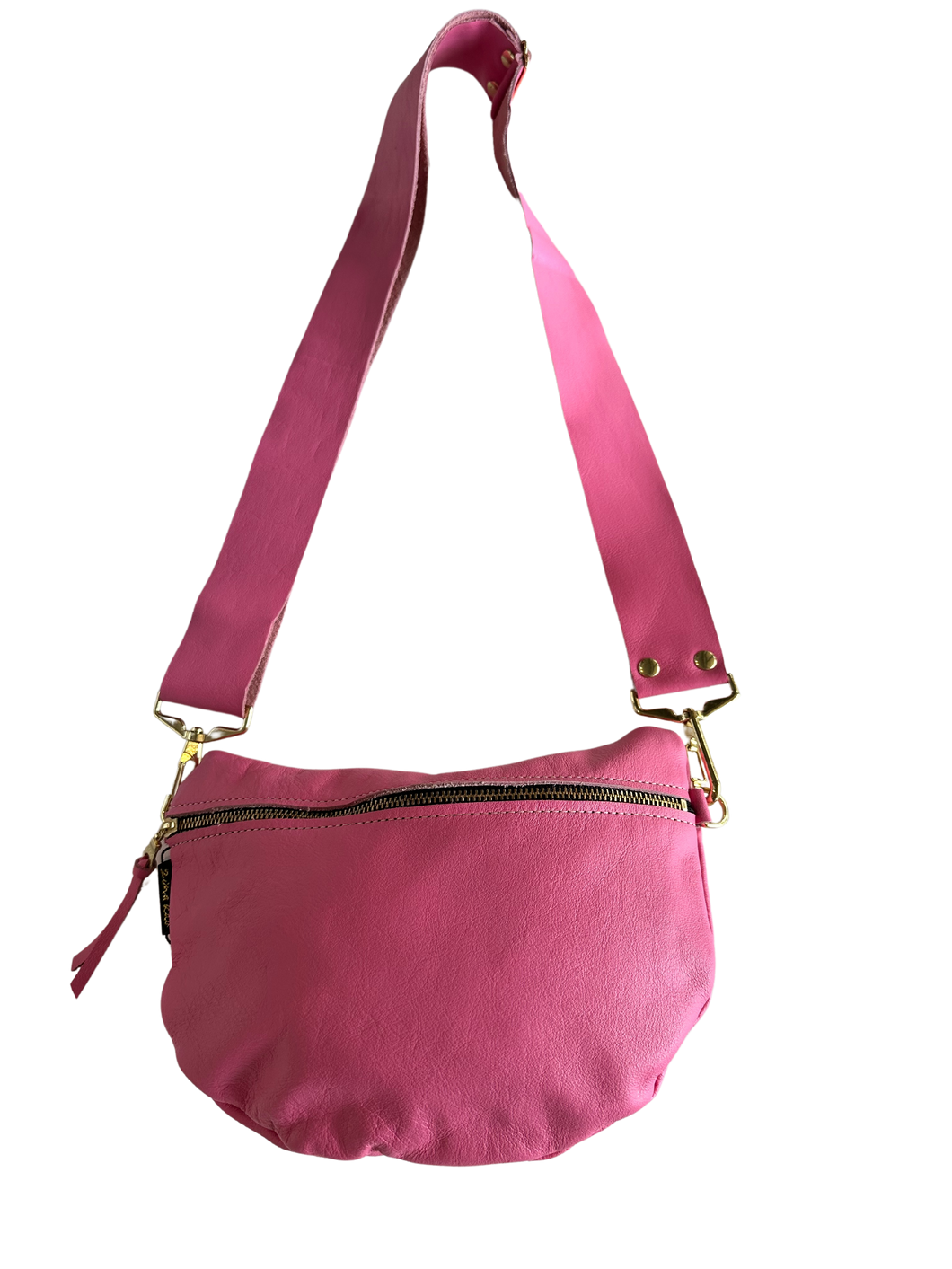 Fuchsia fanny pack