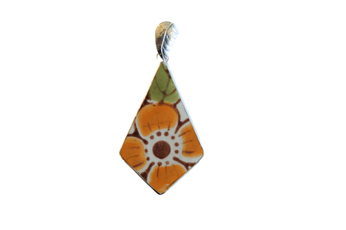 Groovy Floral Pendant