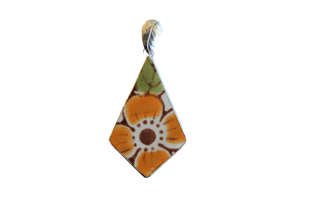 Groovy Floral Pendant