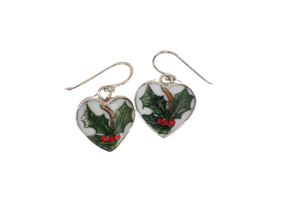 Heart Holly Earrings