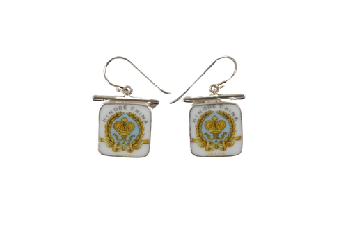 Hinode China hallmark earrings