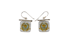 Hinode China hallmark earrings