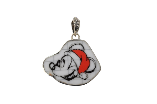 Mickey sketch pendant