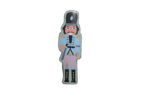 Minty Blue Nutcracker Pendant