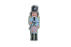 Minty Blue Nutcracker Pendant