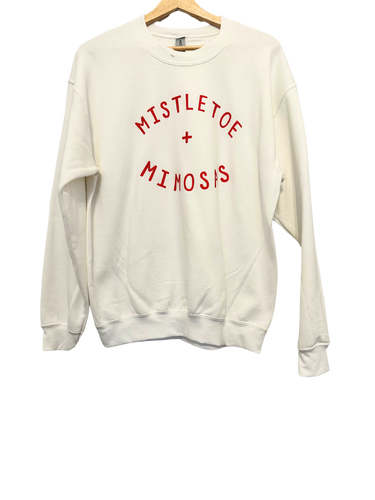 Mistletoe and Mimosas Sweatshirt