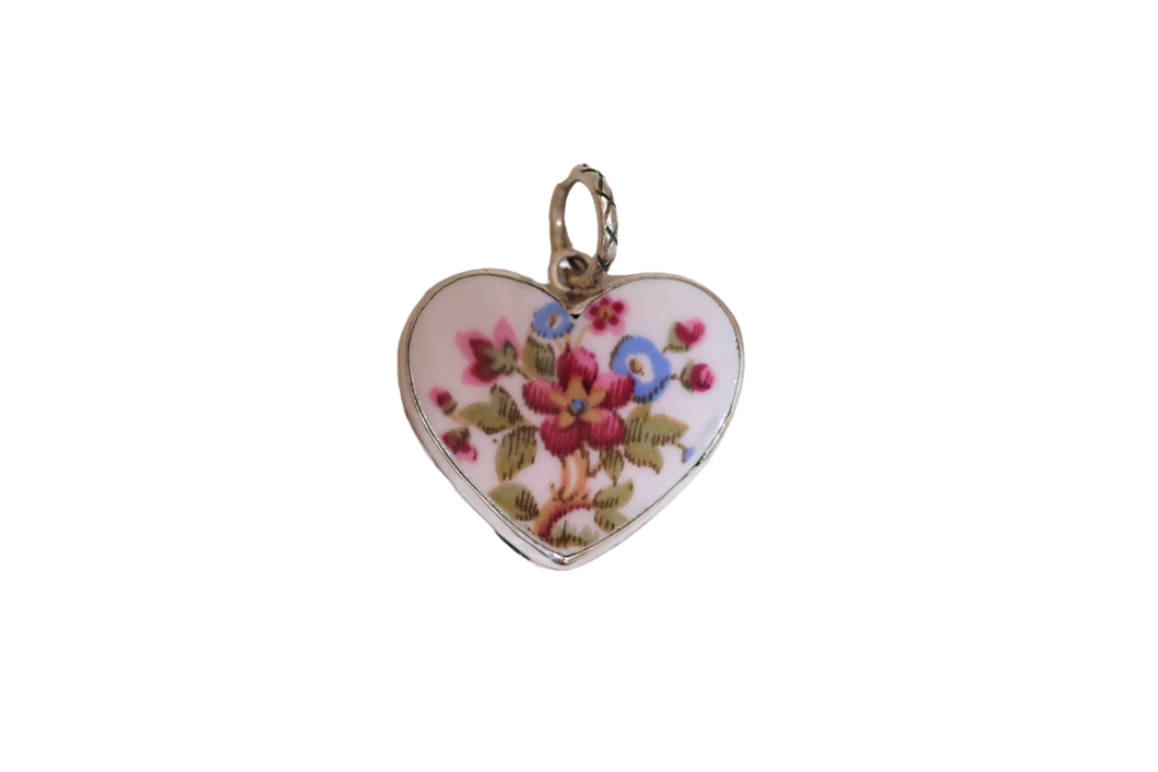 My Heart Floral Pendant