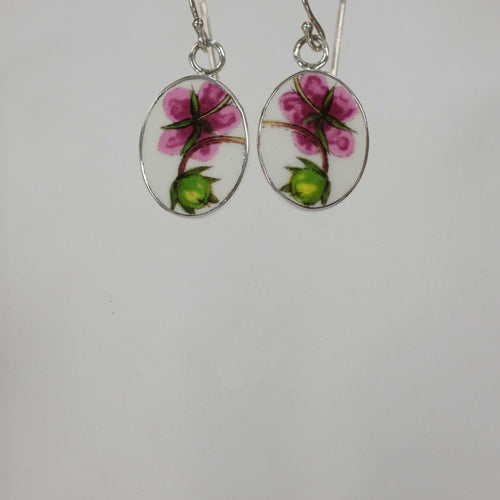 Oval Portmeirion Earrings