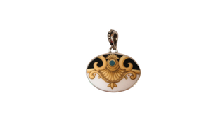 Petite Oval Regal Pendant