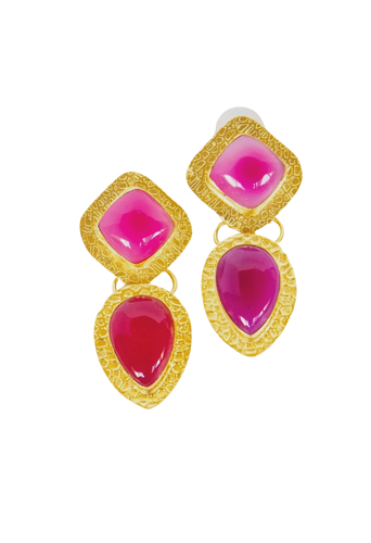 Pink Empress Earrings