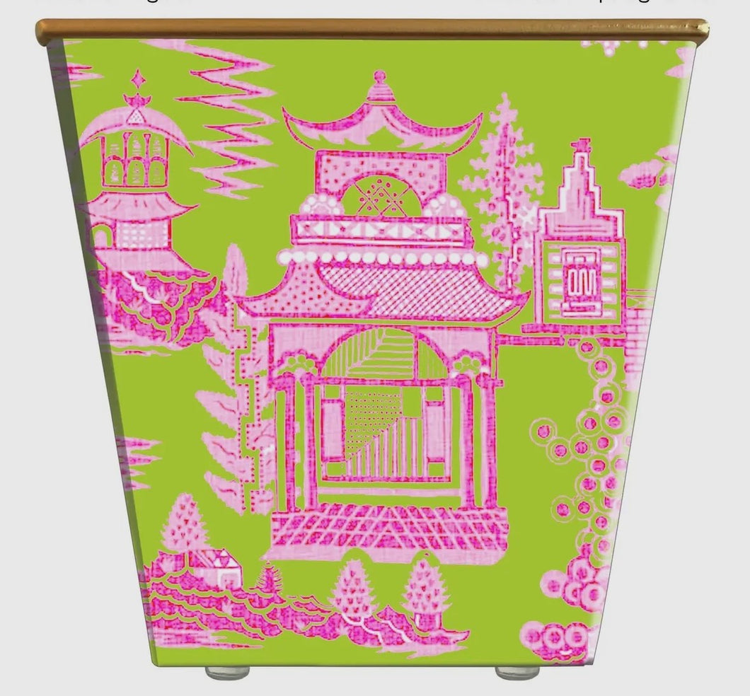 Pink and Green Pagoda