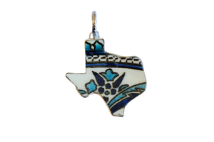 Pottery Texas Shape Pendant