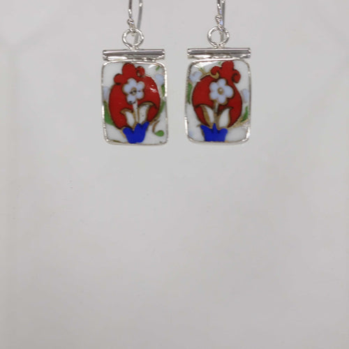 Red White and Blue Earrings