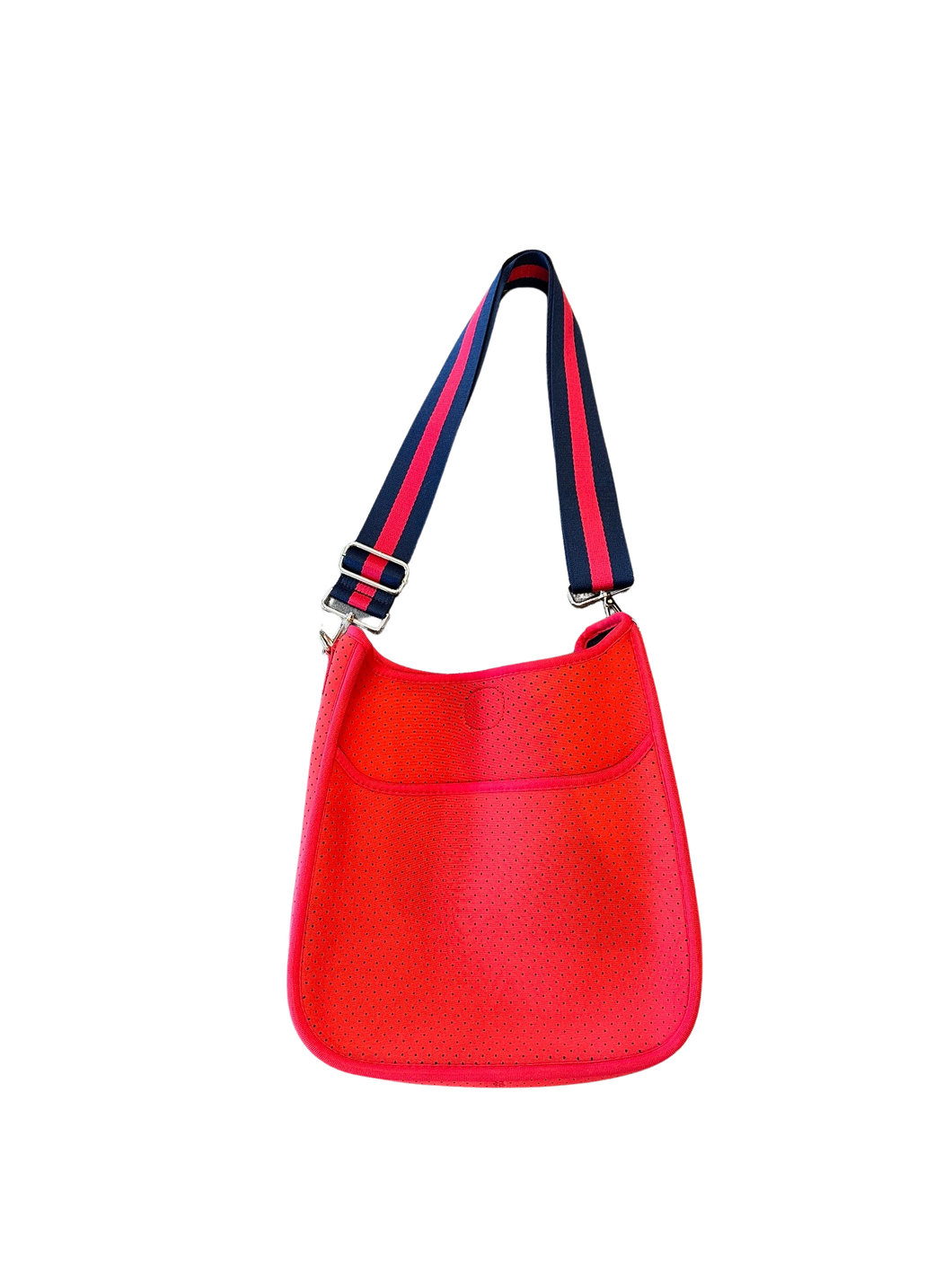 Red neoprene bag