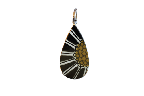 Retro Teardrop Pendant