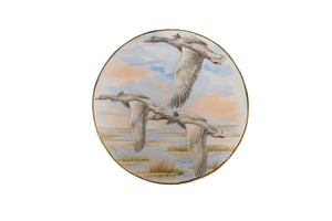 Round Trio of Birds Belt Buckle