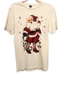 Santa with Boots T-shirt