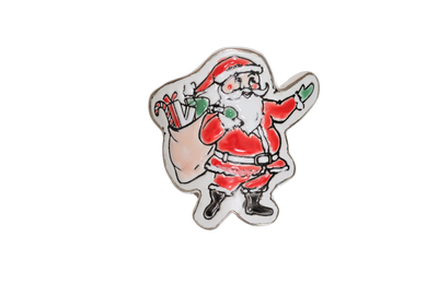 Santa with Toy Bag Pendant