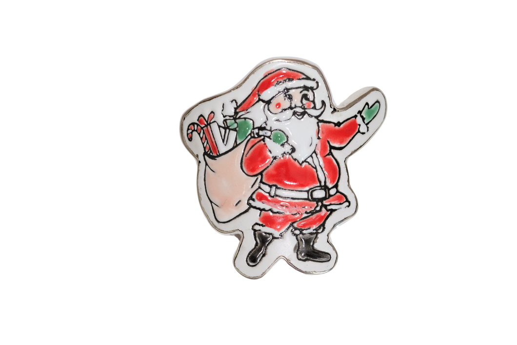 Santa with Toy Bag Pendant