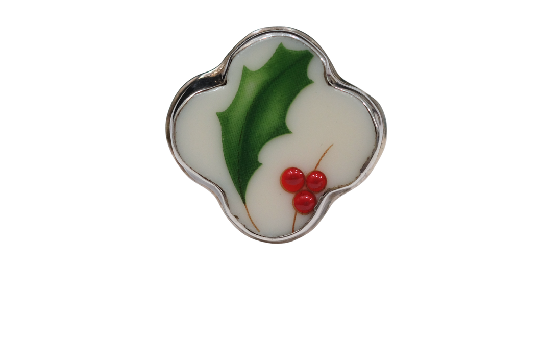 Size 9 Lenox Holly Ring