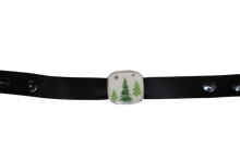 Snowy Trees Leather Bracelet