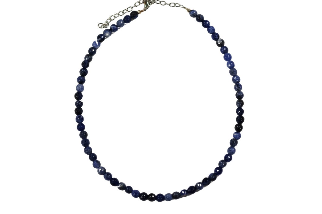 Sodalite 6mm faceted beads