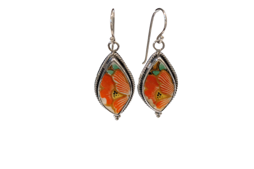 Teardrop October Earrings