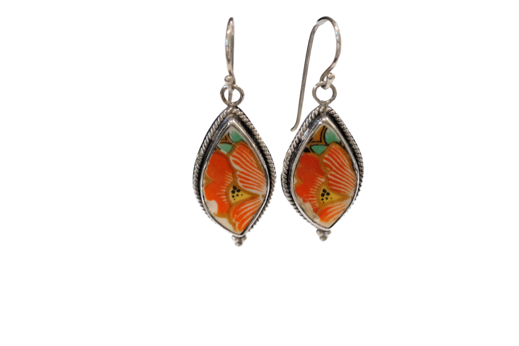 Teardrop October Earrings