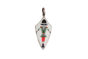 Totally Tikaa Green and Red Nutcracker Pendant