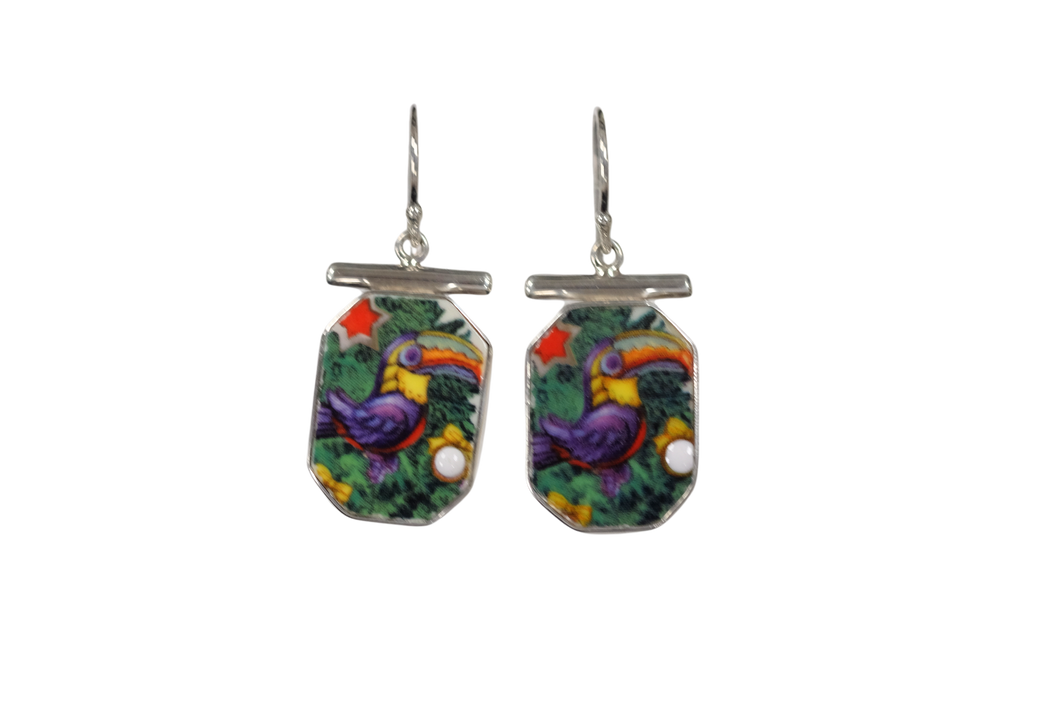 Toucan earrings