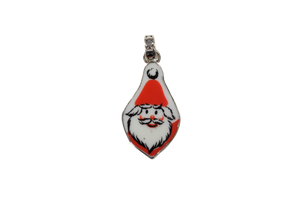 Whimsy santa pendant