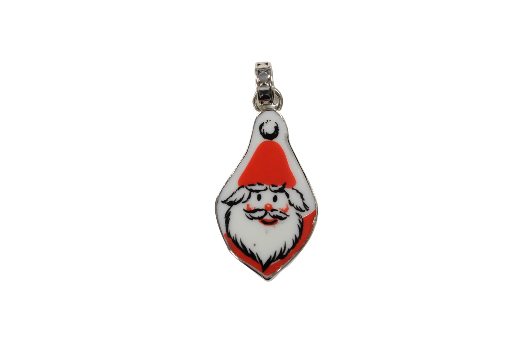 Whimsy santa pendant