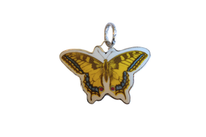 Yellow Butterfly Pendant